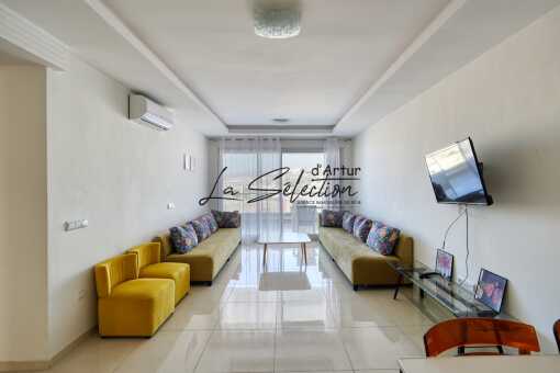 Furnished apartment for rent with panoramic sea and mountain views