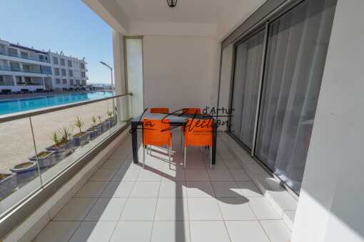 Furnished apartment for rent with pool view