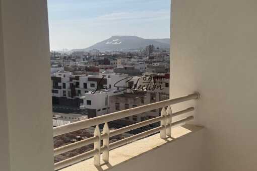 For sale: bright 2-bedroom apartment, open view of Agadir beach - Secure residence